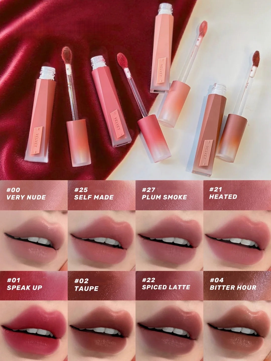 3CE Silky Moisturize Velvet Matte Lip Glaze T5265