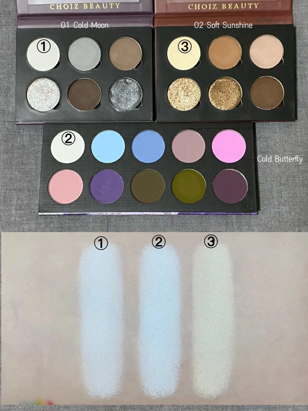 CHOIZ BEAUTY Gifts From Day And Night Eyeshadow Palette T4149