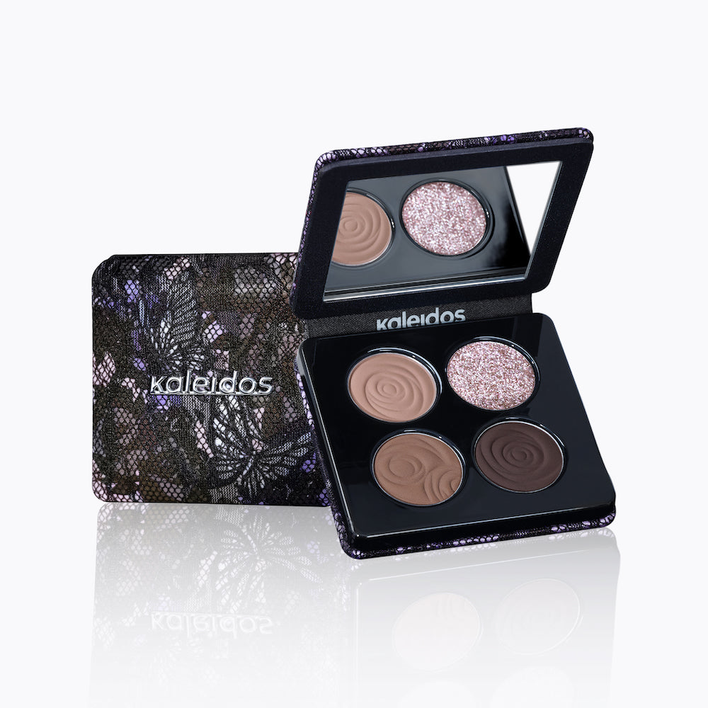KALEIDOS 4-Color Diamond Shimmer & Matte Eyeshadow Palette T3528