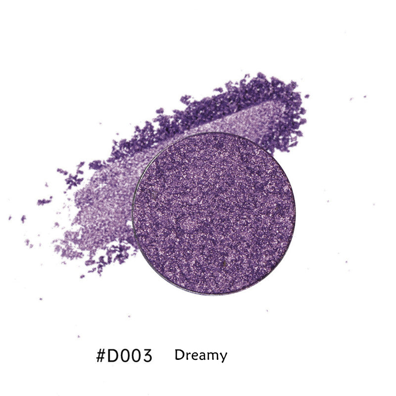 DE'LANCI Love Purple 4-farvet polariseret holografisk øjenskyggepalette T4227