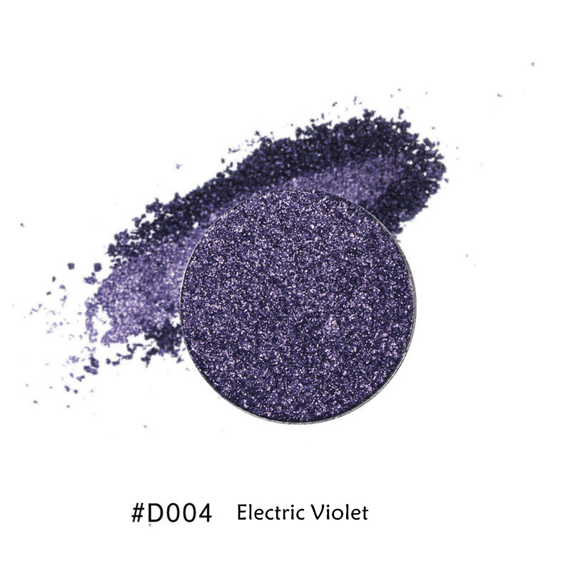 DE'LANCI Love Purple 4-Color Polarized Holographic Eyeshadow Palette T4227