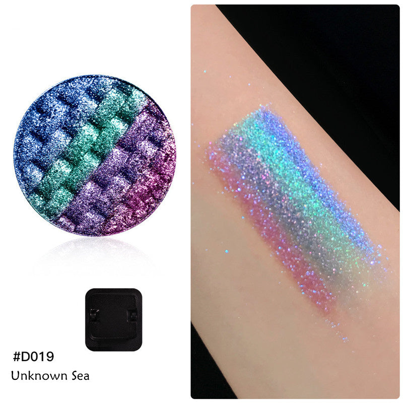 DE'LANCI Dream Player Diamond Polarized Holographic Glitter Eyeshadow T4226