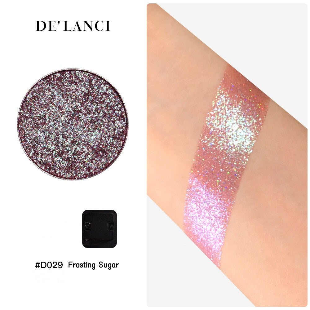 DE'LANCI Macaron Collection Holographic Glitter & Matte Eyeshadow T4705