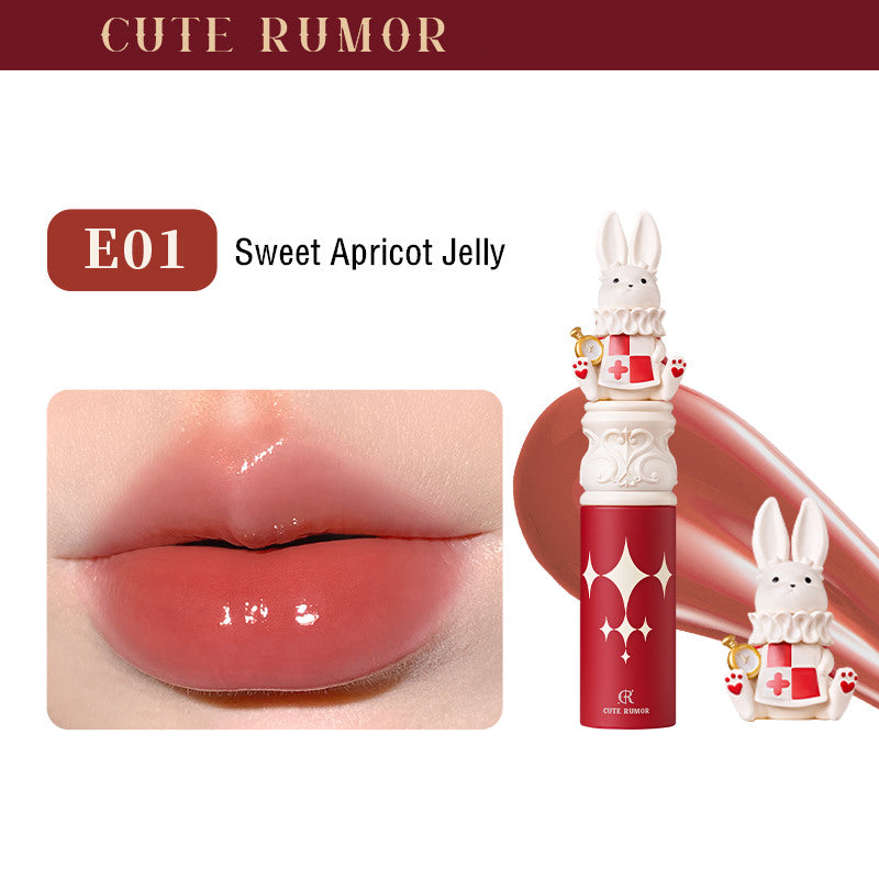 CUTE RUMOR Tea Party Series Crystal Mirror Lip Glaze T3702