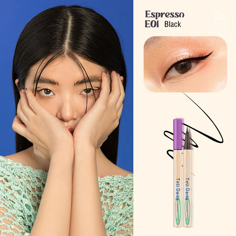 TellDaisy Waterproof Smooth Ultra-fine Quick-drying Eyeliner Pen T3724