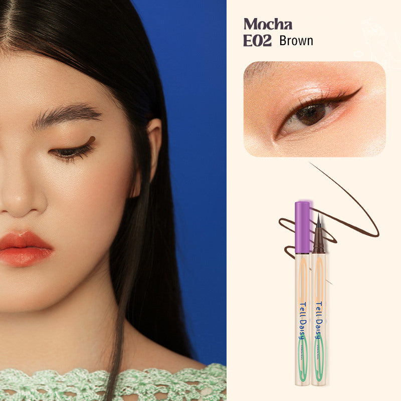 TellDaisy Waterproof Smooth Ultra-fine Quick-drying Eyeliner Pen T3724