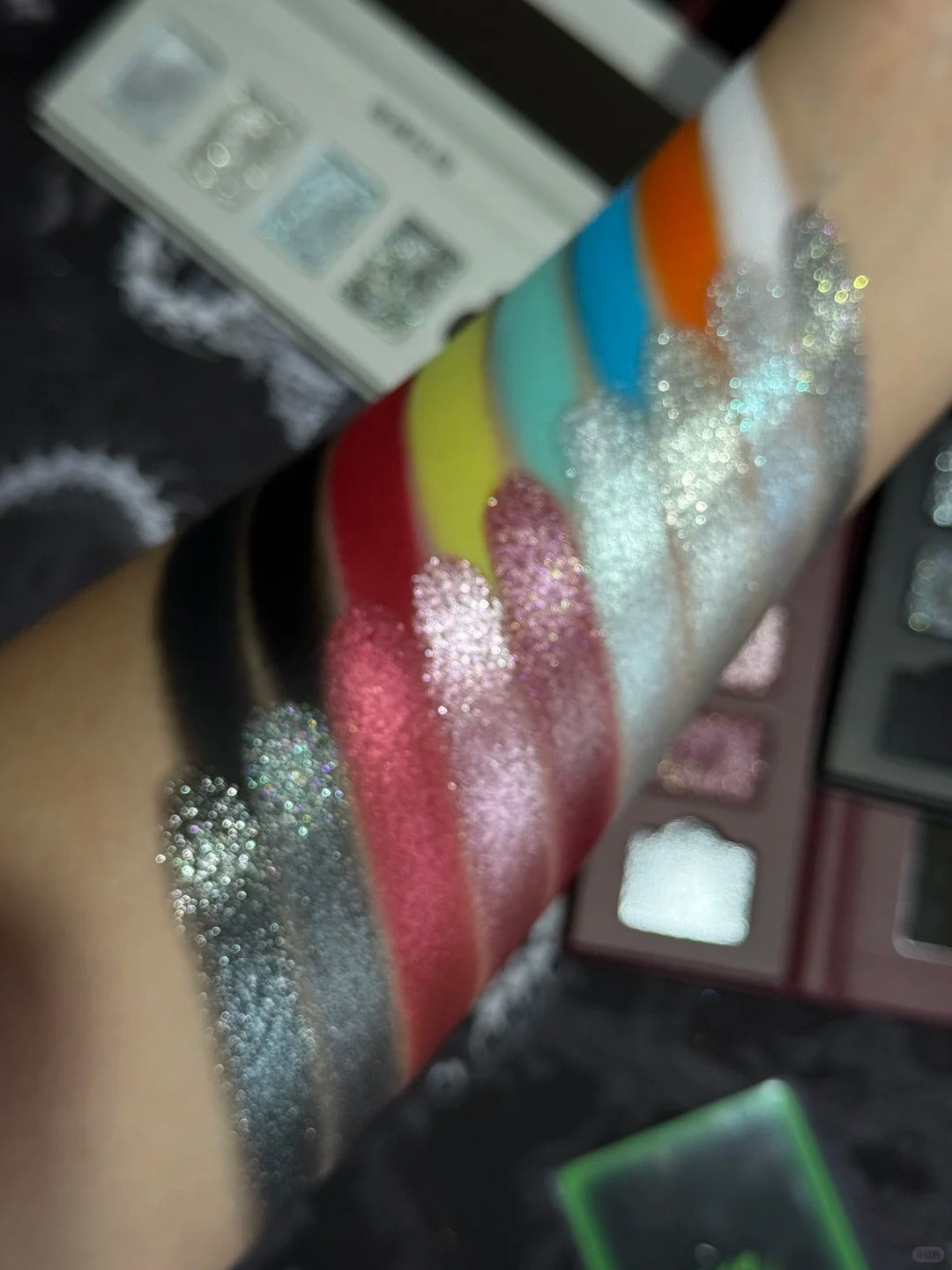 EXILEJOY Color Difference Collection Black Eyeshadow Palette T5217