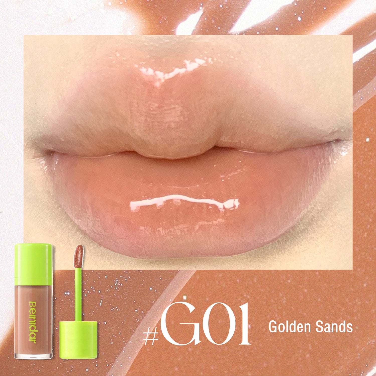 BEINIDAR Emotional Freedom Essence Mirror Lip Gloss T4288