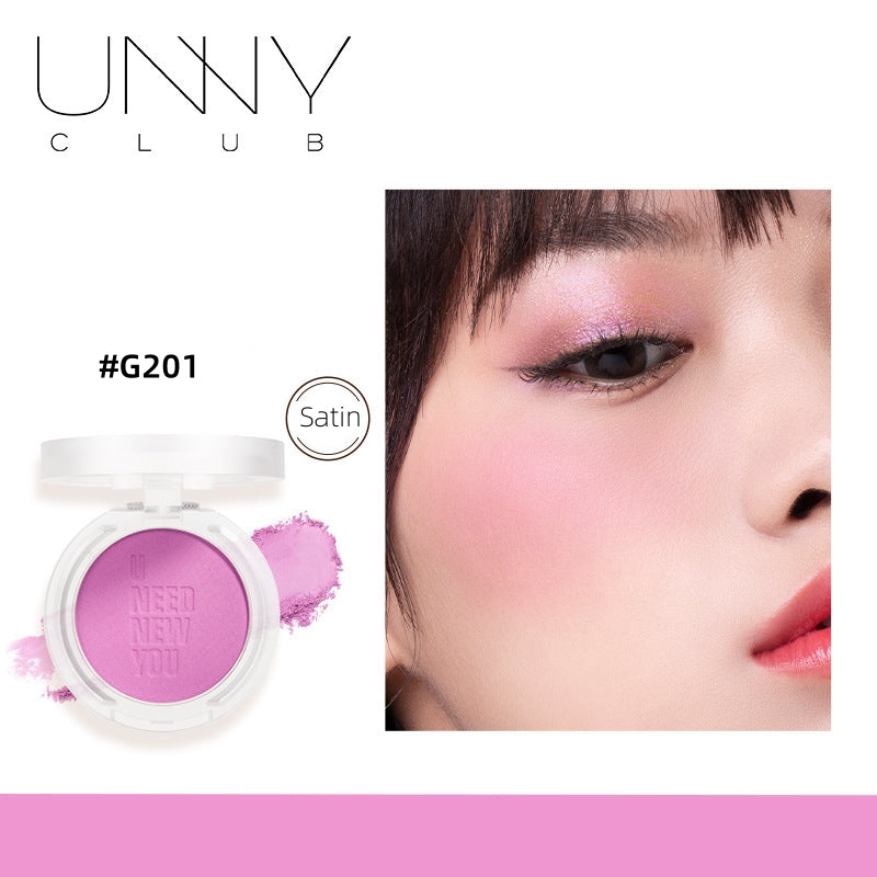 UNNY CLUB Satin Matte & Shimmer Makeup Blusher T2459
