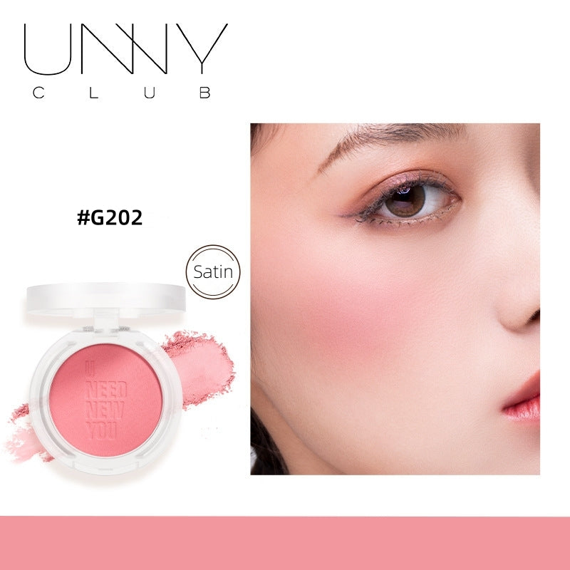 UNNY CLUB Satin Matte & Shimmer Makeup Blusher T2459