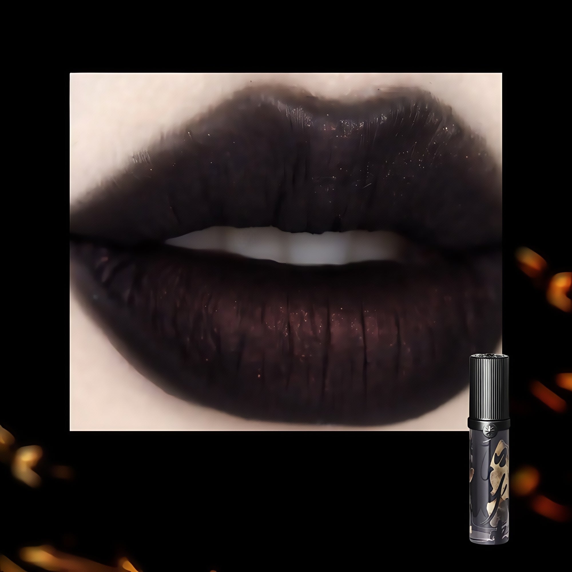 Girlcult Four Great Inventions Lip Glaze G73 Black And Red T4553