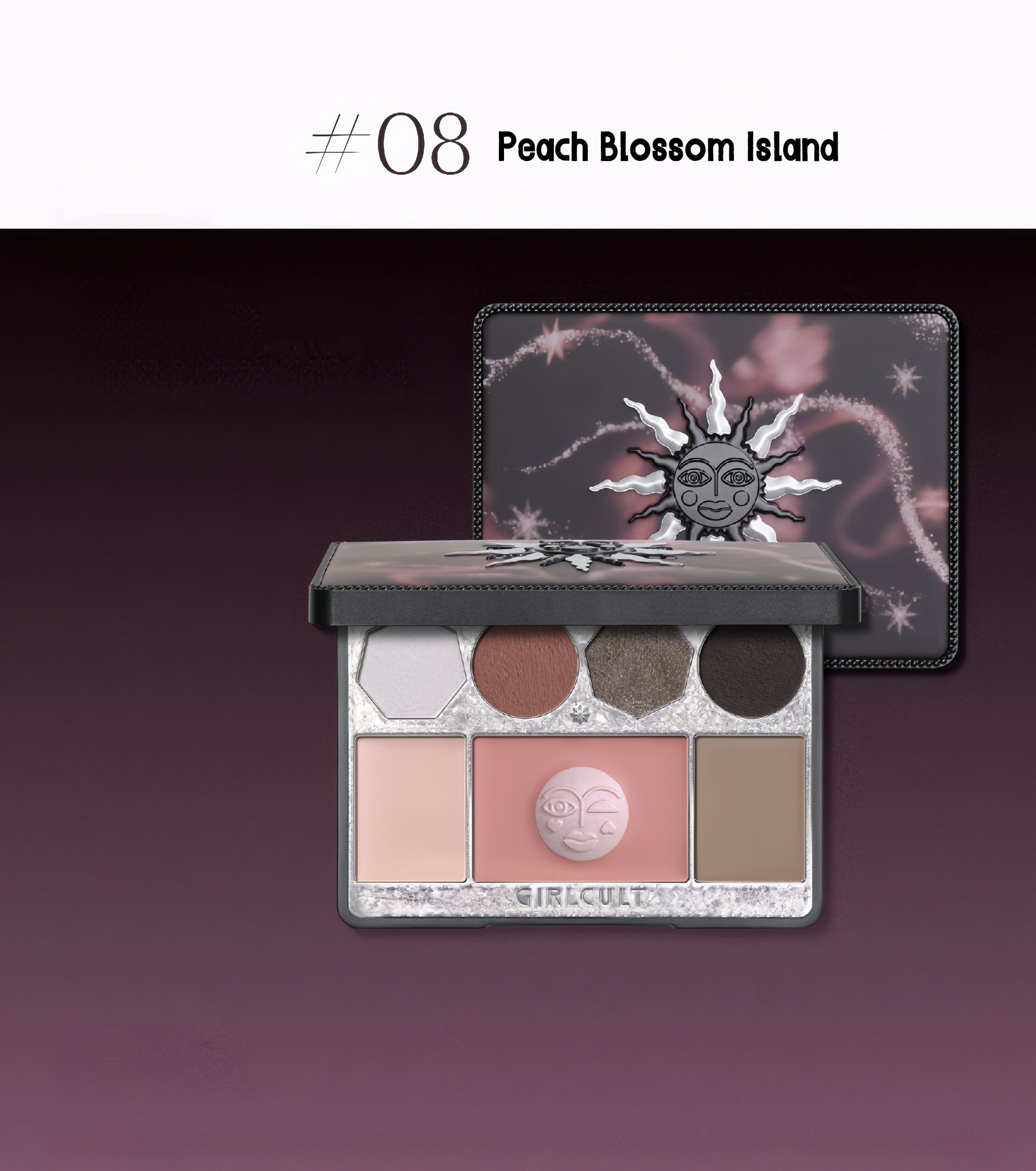 Girlcult Peach Blossom Utopia Collection All-in-One Makeup Palette T5695