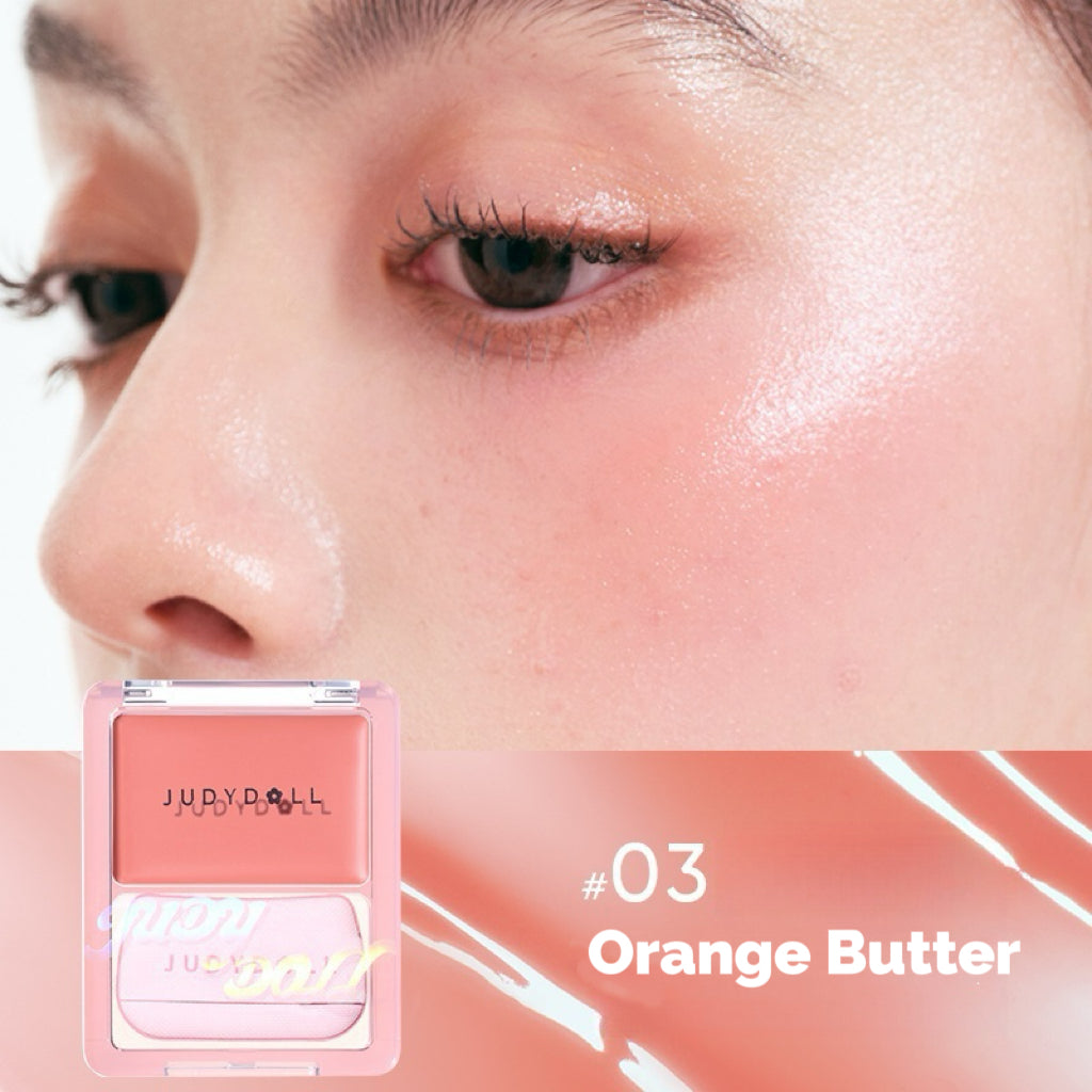 JUDYDOLL Watery Glow Highlight & Blusher Multi-use Makeup Cream T4494