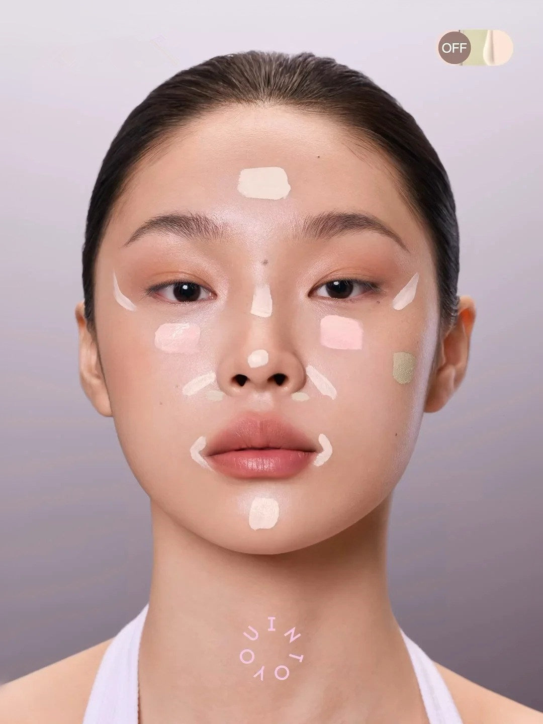 INTO YOU Luftig, fugtgivende og concealervæske T4356