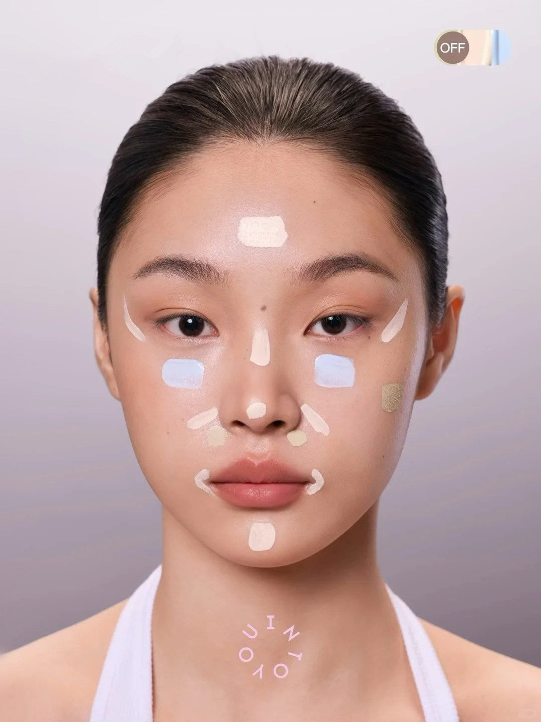 INTO YOU Luftig, fugtgivende og concealervæske T4356