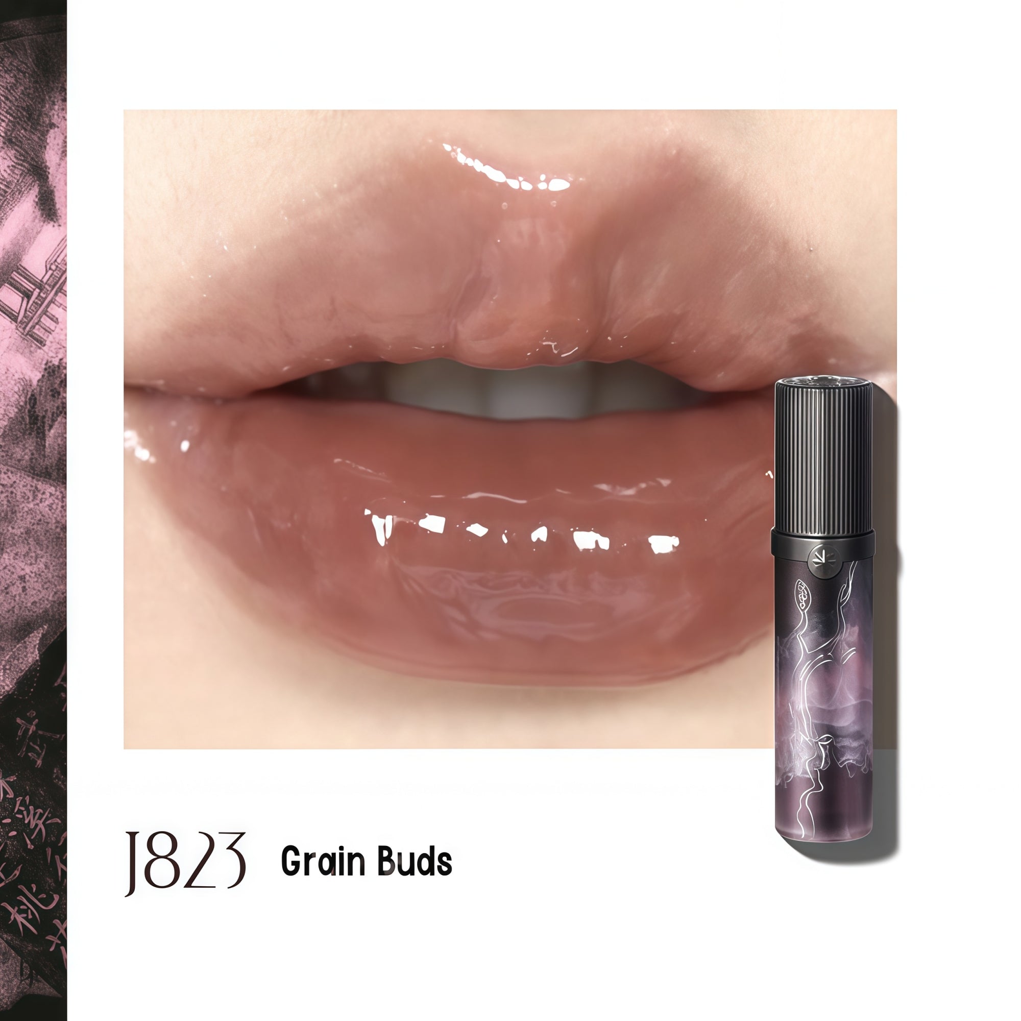 Girlcult Peach Blossom Utopia Collection Fantasy Mirror Lip Gloss T5693