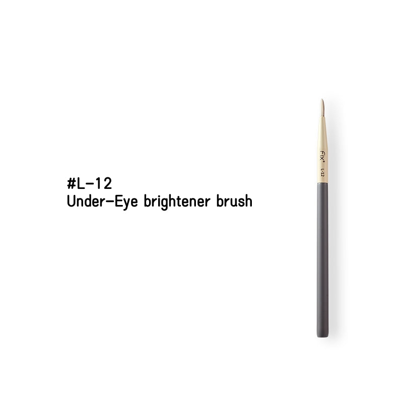 FIX+ Purple Lithium Gray Collection Professional Makeup Brush 12 Pcs Set T4925