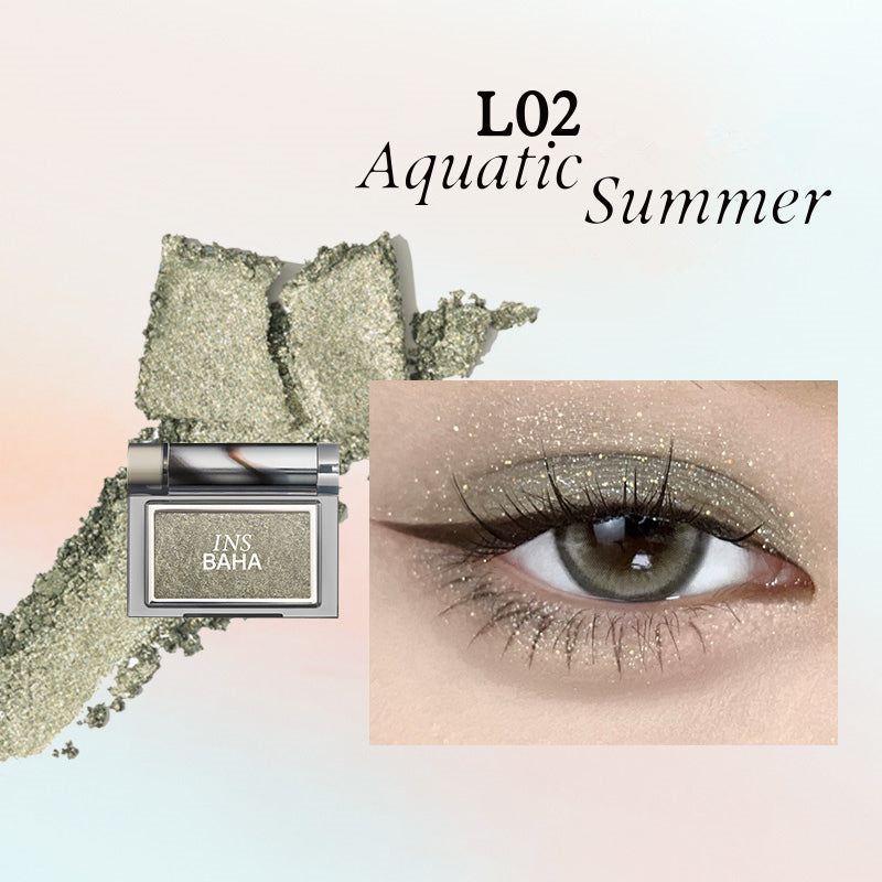 INSBAHA Matte & Pearlescent Monochrome Eyeshadow T4119