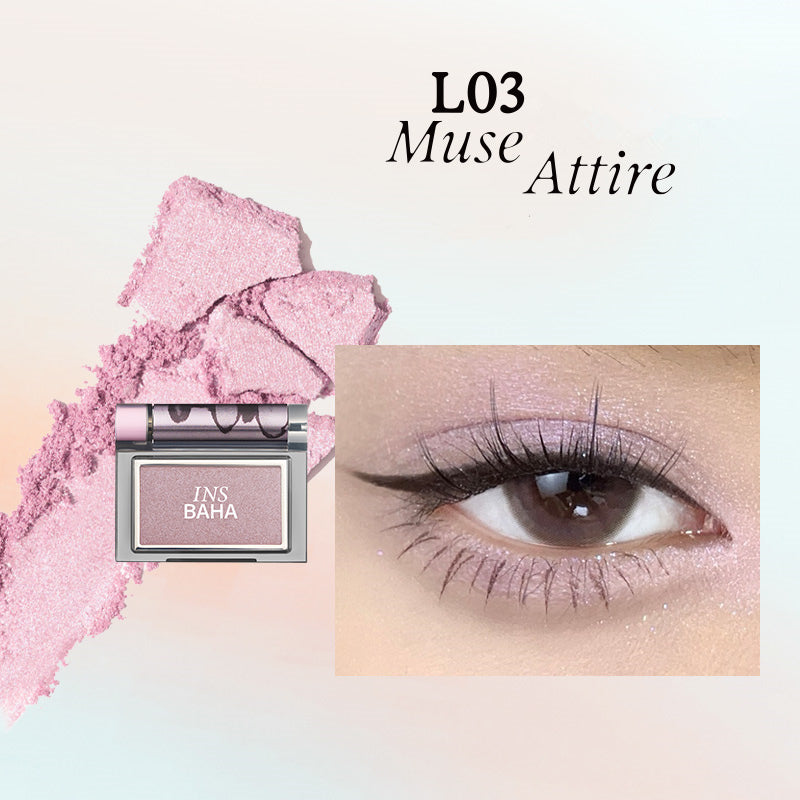 INSBAHA Matte & Pearlescent Monochrome Eyeshadow T4119
