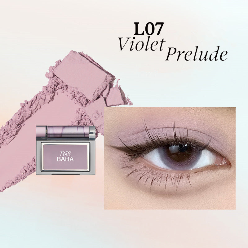 INSBAHA Matte & Pearlescent Monochrome Eyeshadow T4119