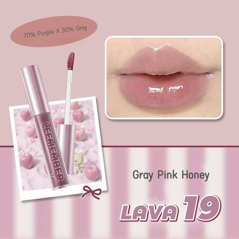 LEEMEMBER New Essence Ice Crystal Moist Mirror Lip Gloss T4746