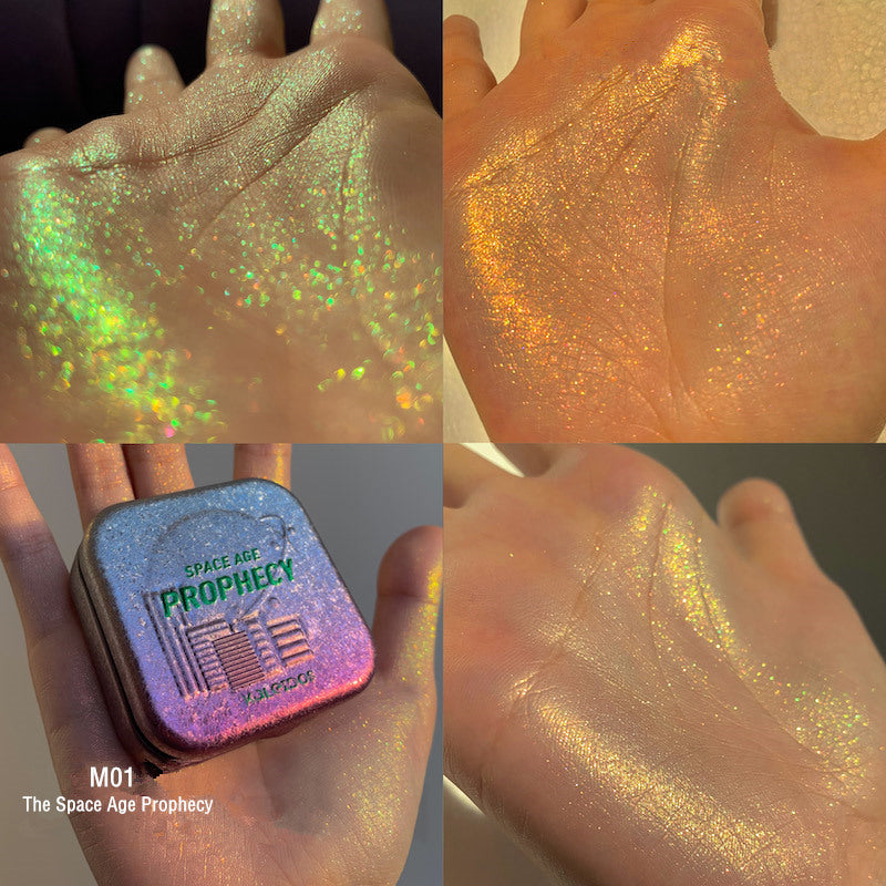 KALEIDOS Space Age Series Chameleon Diamond Highlighter Powder T3535