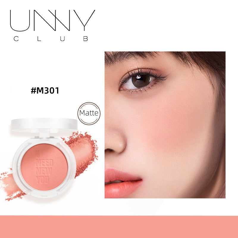 UNNY CLUB Satin Matte & Shimmer Makeup Blusher T2459