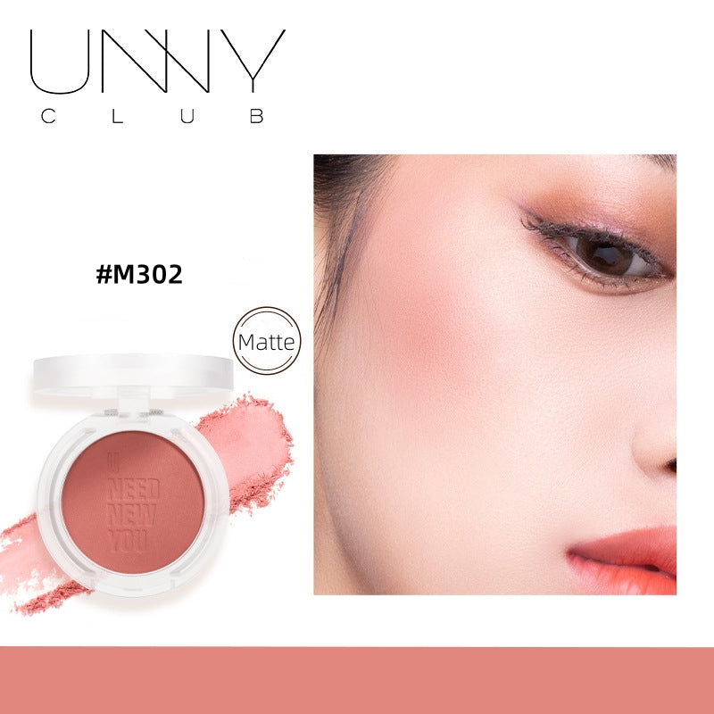 UNNY CLUB Satin Matte & Shimmer Makeup Blusher T2459