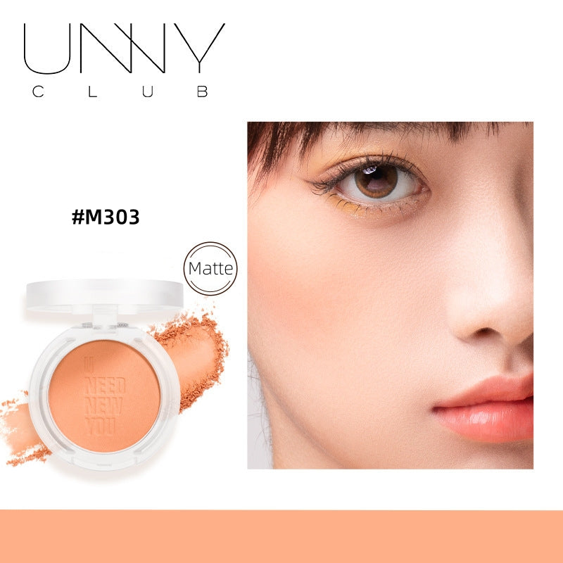 UNNY CLUB Satin Matte & Shimmer Makeup Blusher T2459