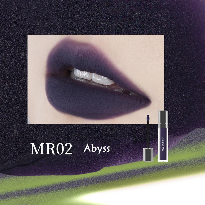 DRAMO X LAOGU Moonlight In Bottle Matte Lip Mud #MR02 Abyss T4656