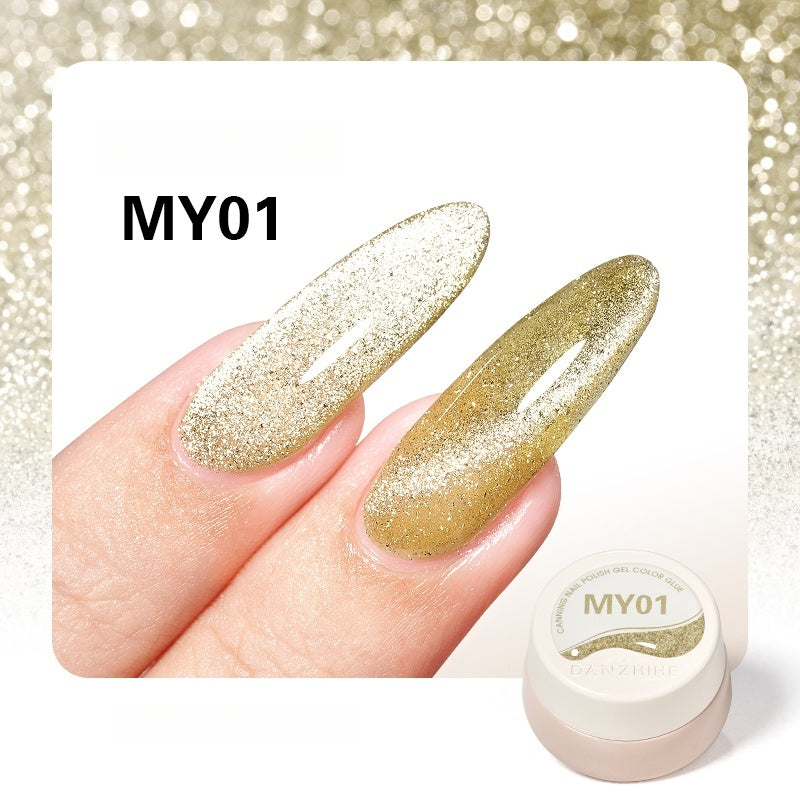 DANZHIHE 5g Pure Natural Platinum Cat Eye Nail Polish T4690