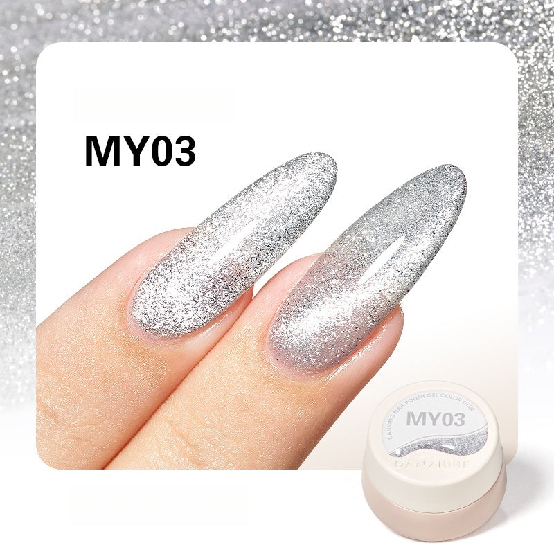 DANZHIHE 5g Pure Natural Platinum Cat Eye Nail Polish T4690