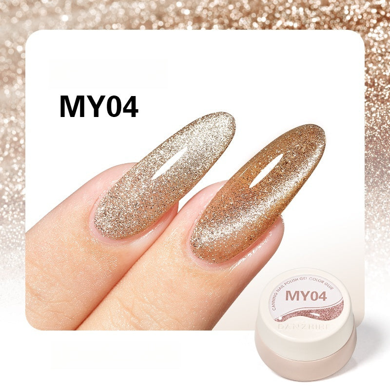 DANZHIHE 5g Pure Natural Platinum Cat Eye Nail Polish T4690