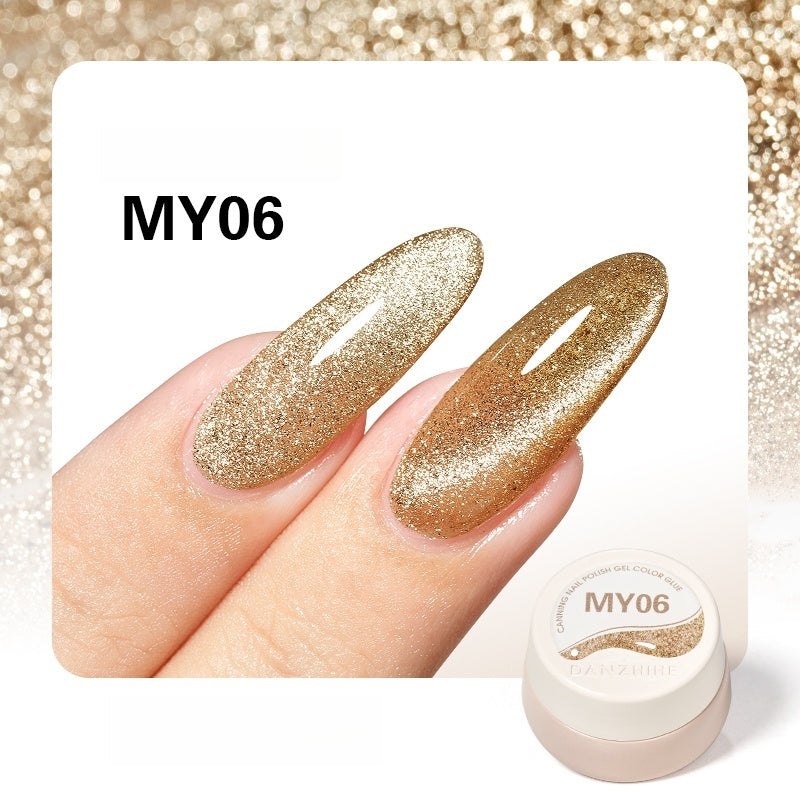 DANZHIHE 5g Pure Natural Platinum Cat Eye Nail Polish T4690