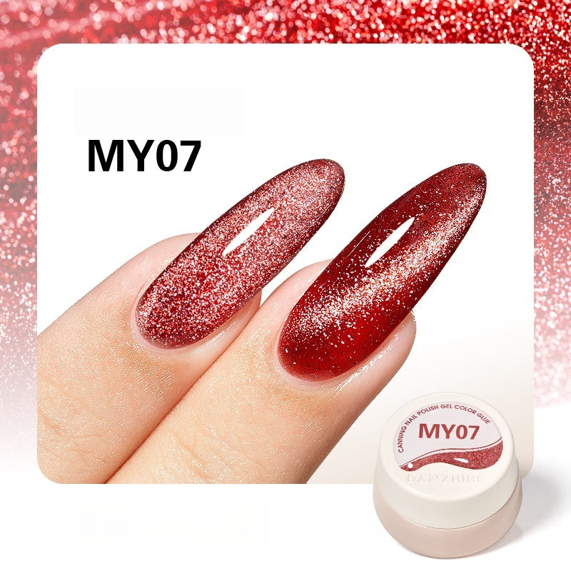 DANZHIHE 5g Pure Natural Platinum Cat Eye Nail Polish T4690