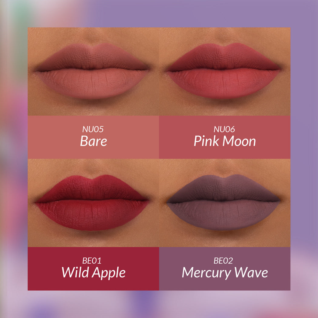KALEIDOS Matte Lip Clay 4-Stick Gift Set #Mercy T3748