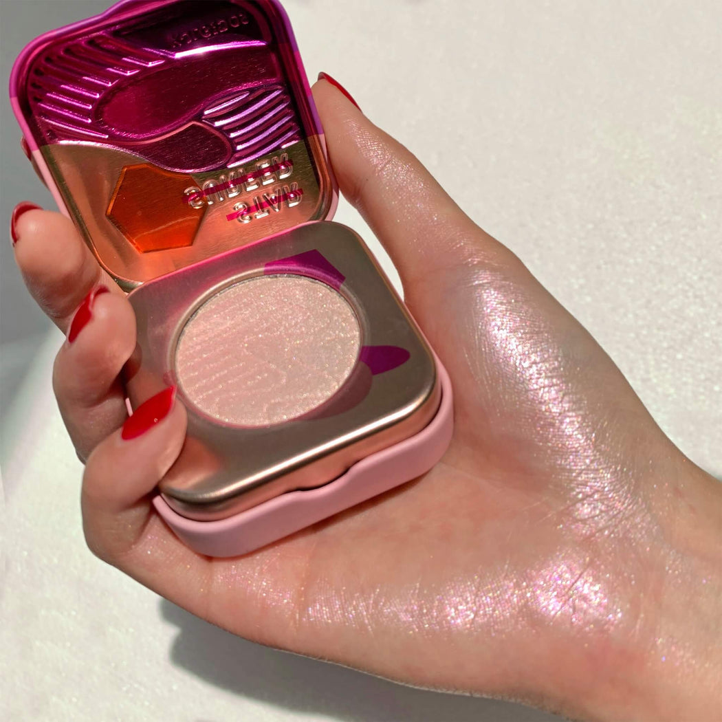 بودرة هايلايتر ألماسية من سلسلة كاليدوس سباركلينج دوكروم T3536