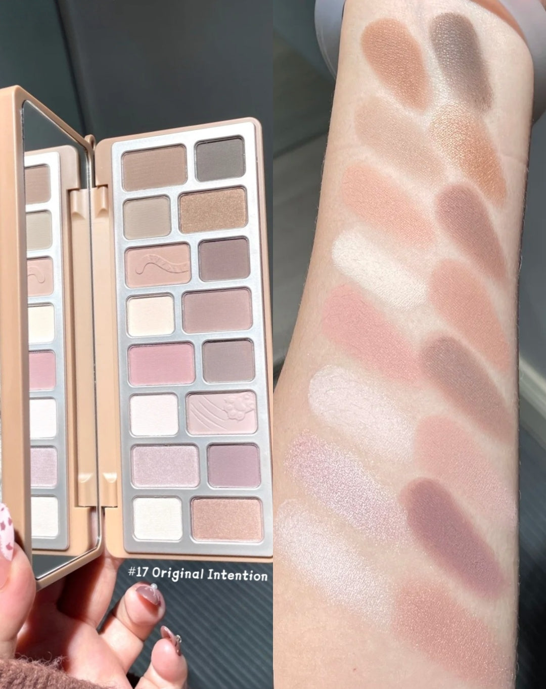 QianYan X DODONAMI Collection 16 Colors Eyeshadow Palette T5318