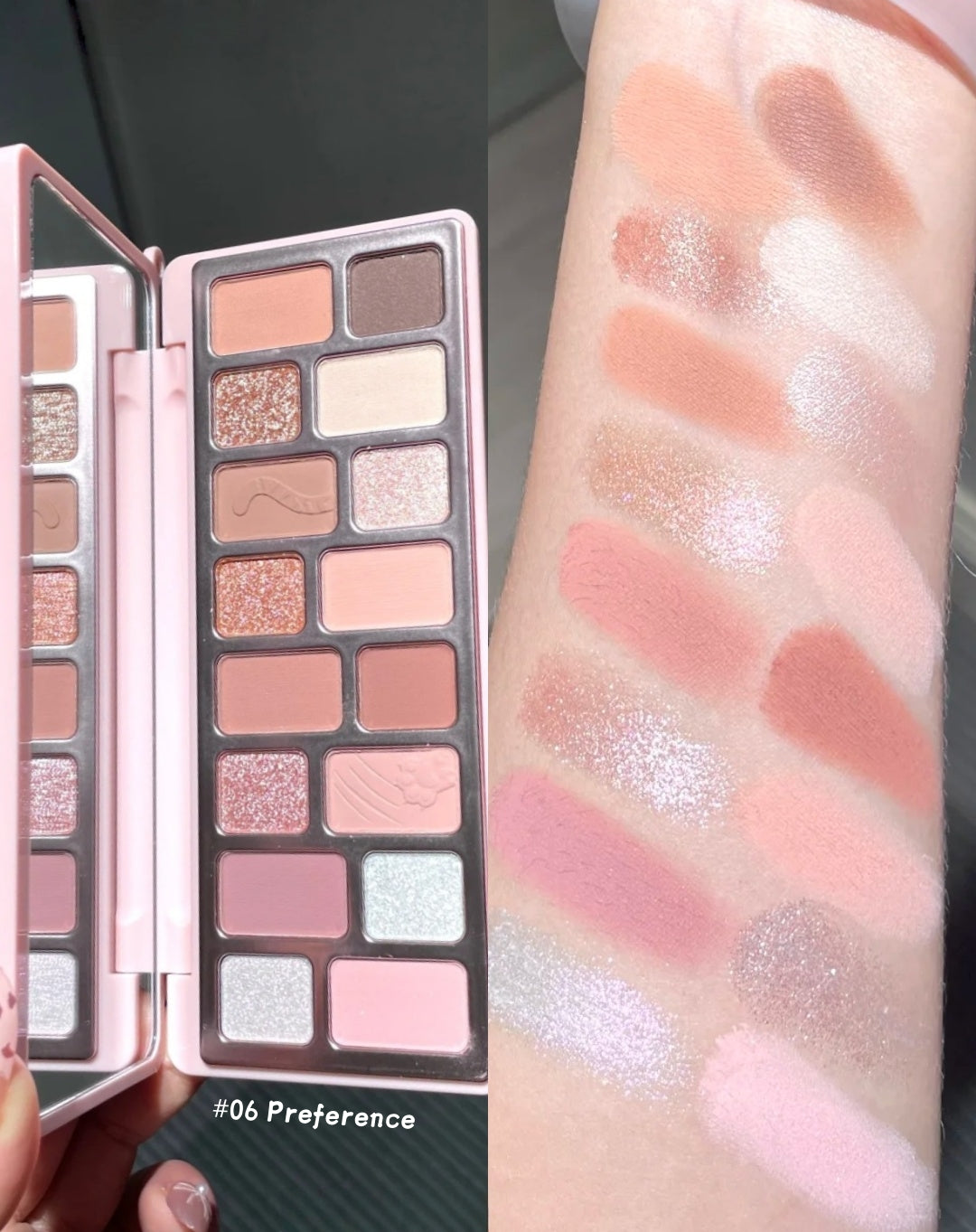 QianYan X DODONAMI Collection 16 Colors Eyeshadow Palette T5318