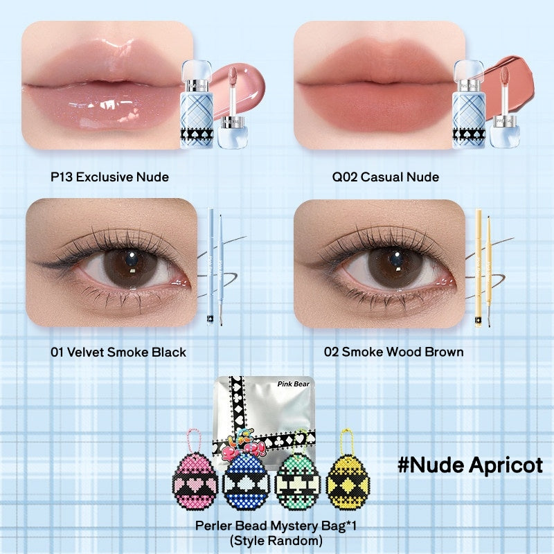 PINK BEAR X Shugo Chara! Collection Lip Gloss & Eyeliner Pen T6021