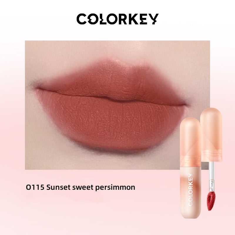 COLORKEY Colored Eggs Moist Velvet Mousse Matte Lip Mud T2933