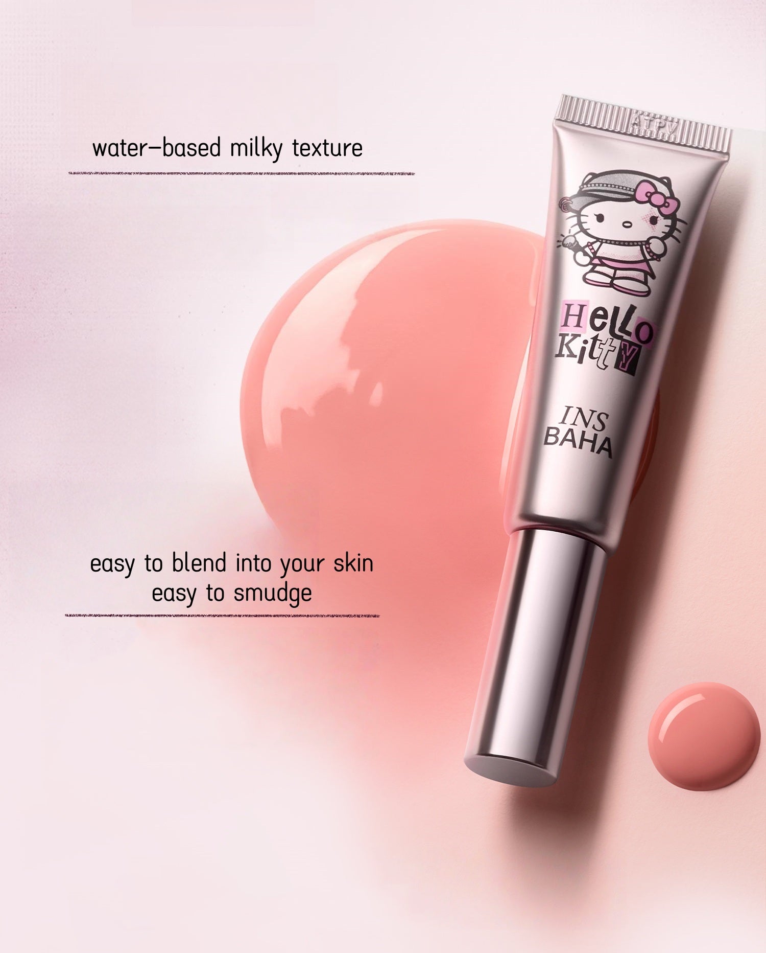 INSBAHA X Hello Kitty Moist Punk Liquid Blusher T4591
