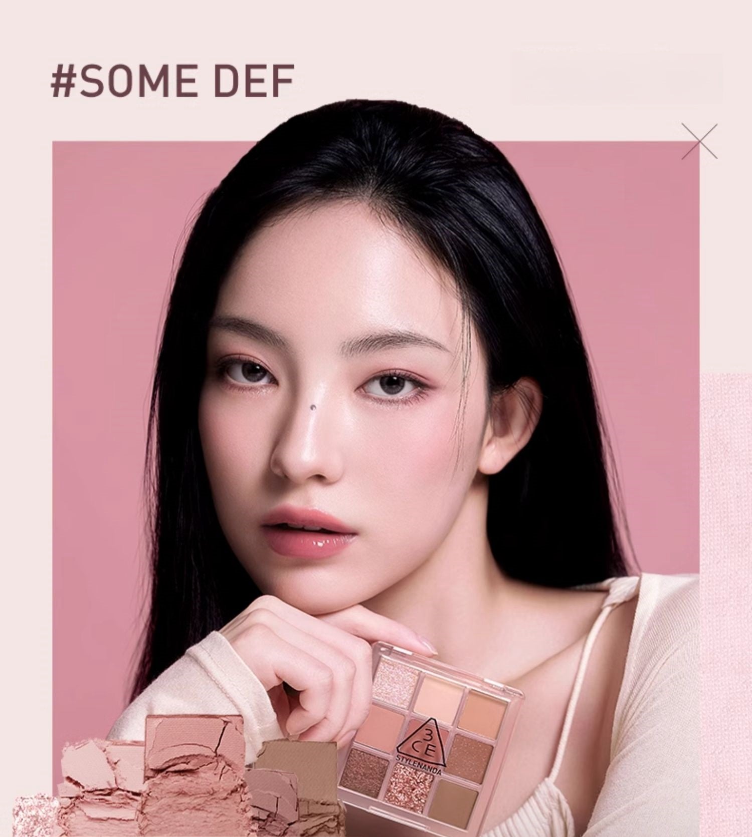 3CE New Bloom 9-farvet øjenskyggepalette T4407