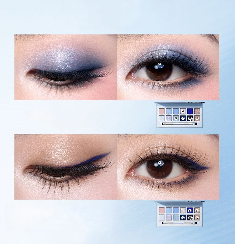 Perfect Diary X Discovery Butterfly & Snow Leopard Eyeshadow Palette T4599