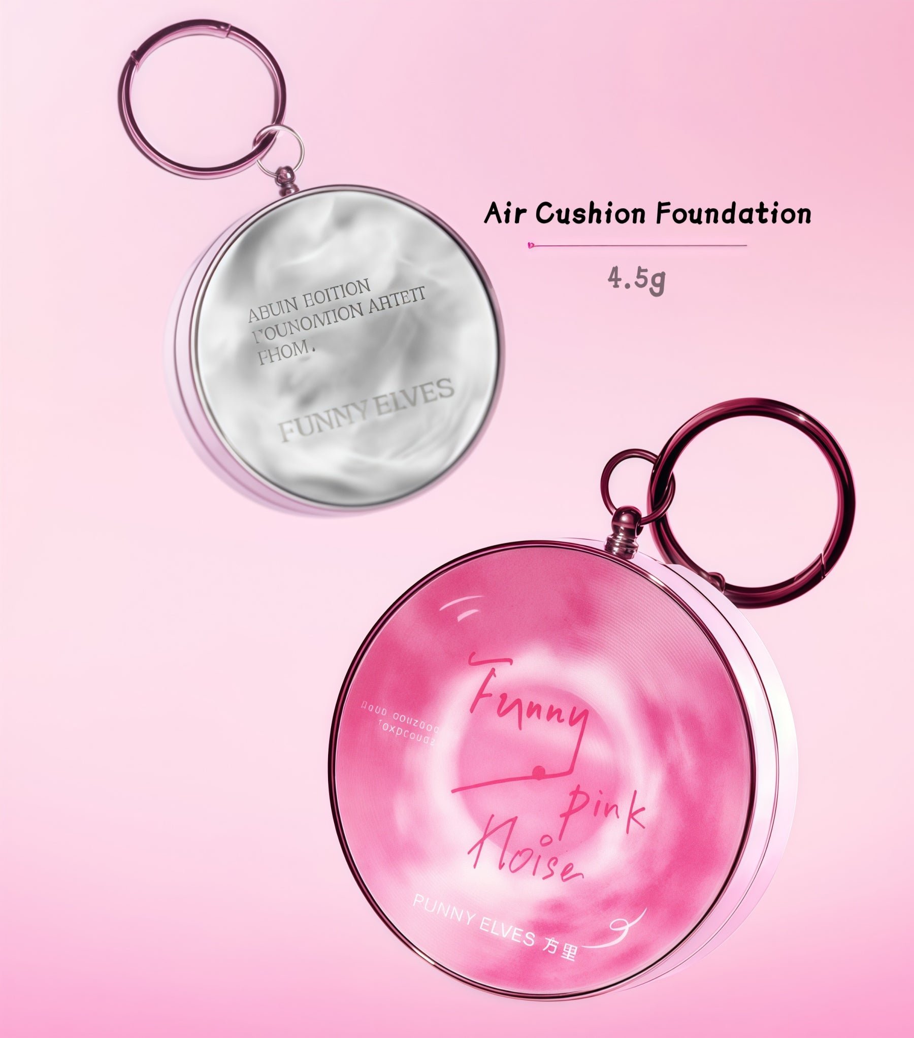 Funny Elves Ling-wear Oil-control Moist Air Cushion Foundation (2.0) T5328