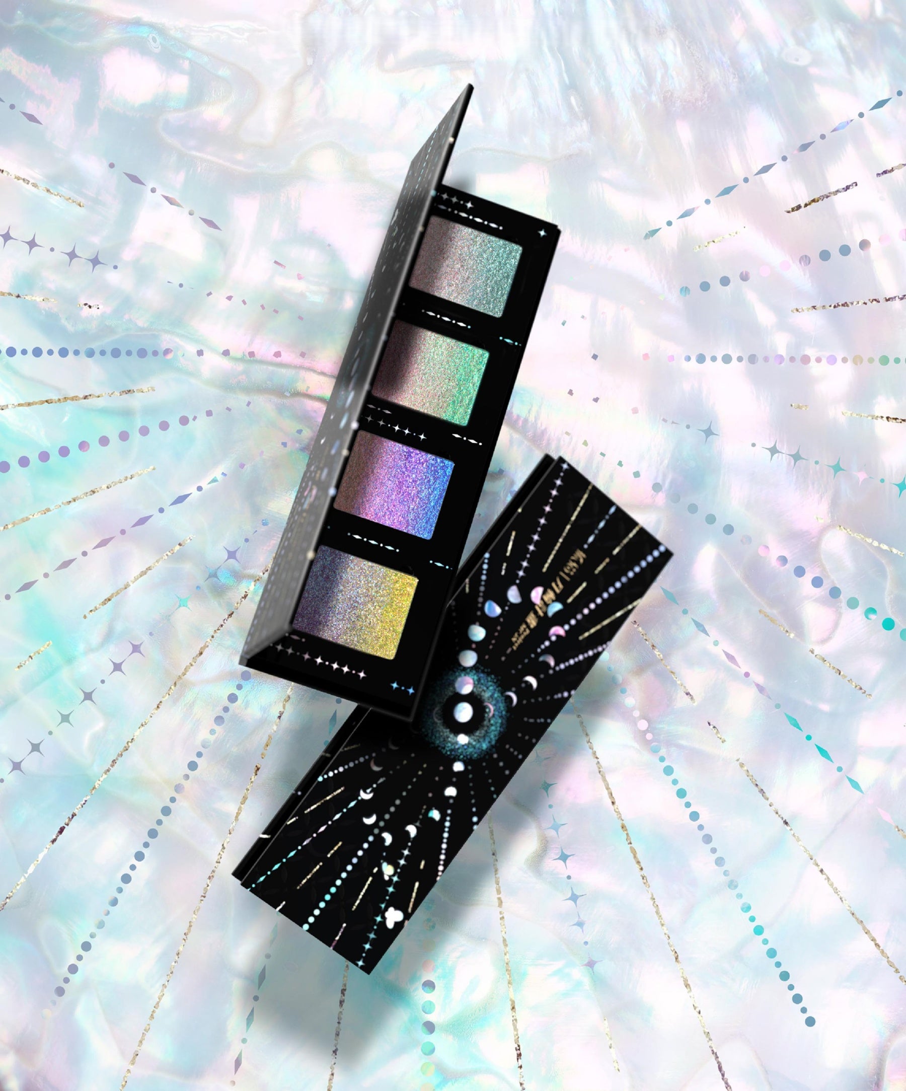 DRAMO Gradient Chameleon Eyeshadow Palette Lux01 Jewelry Box T5253