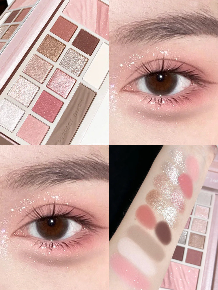 Perfect Diary Denim Series Eyes And Cheeks All-in-one Makeup Palette T3448