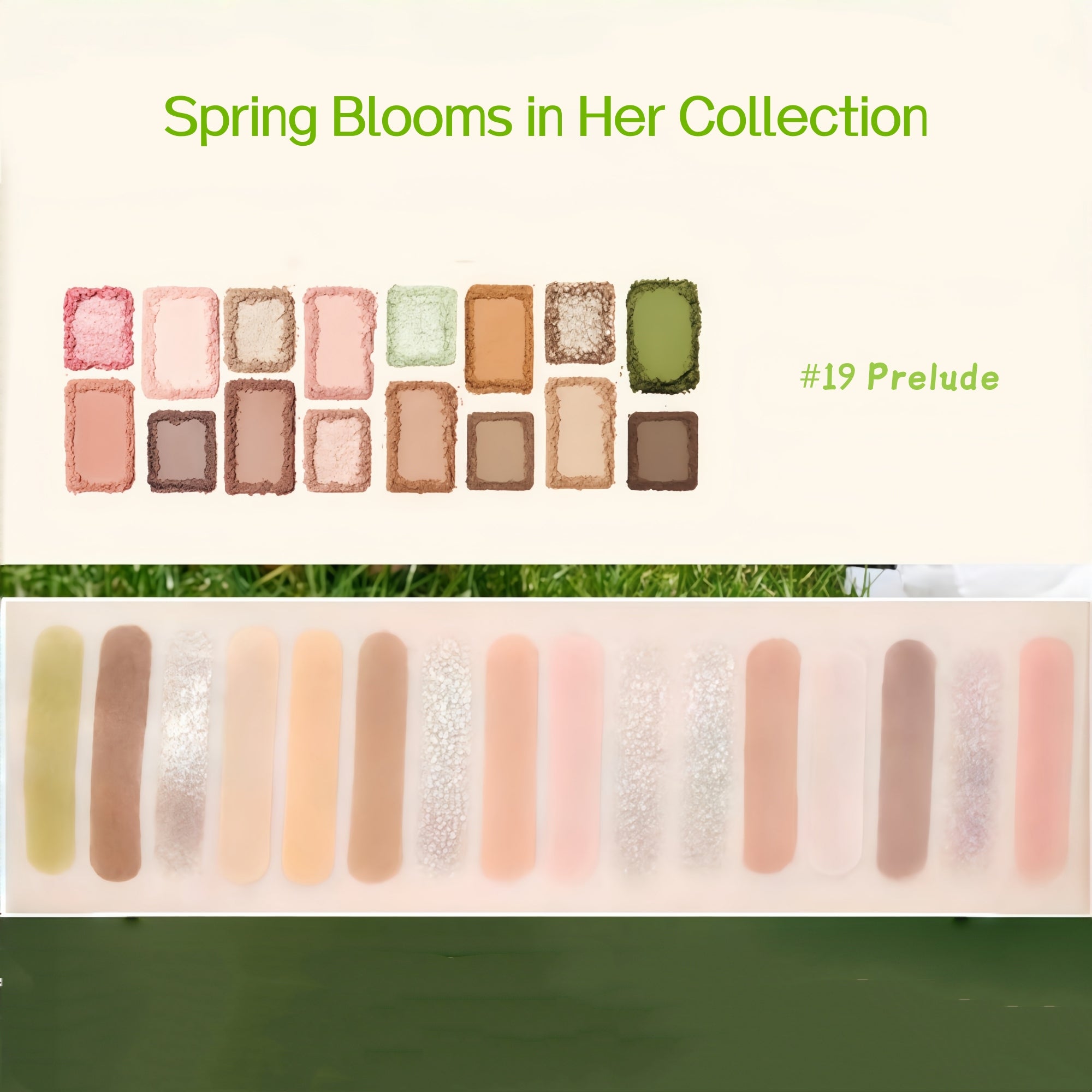 QianYan Spring Blooms in Her Collection Eyeshadow & Blusher T5638