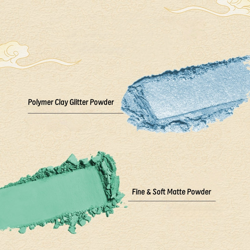 YiCaiWenMo Phantom Lotus 12-color Eyeshadow Palette T5065