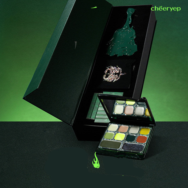 QianYan X Freya86 Good Luck From Snake Eyeshadow Palette (Limited) T4295